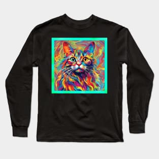 rainbow cat Long Sleeve T-Shirt